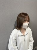 外ハネ顔周りレイヤー