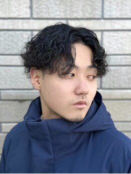 アンジュ 佐賀みやき店(Ange)の写真/メンズ特化スタイリスト在籍☆高い技術と提案力で最旬のオシャレパーマstyleに◎カッコイイが叶う！