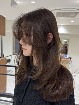 ジルブラン 錦糸町(JIL BLAN) レイヤーカット艶カラー透明感カラーナチュラルハイライト