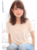 ロシェ 横浜店(loche)&nbsp;レイヤーミディアム×デジタルパーマ×メルティカラー[横浜駅]