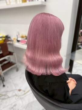 ベレーザシェルト(Beleza scelto) 15173ブリーチ&ダブルカラーハイトーンラベンダーピンクボブ