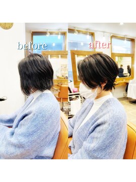 ニューラインギンザ(New-Line 銀座) ハンサムショート(金子涼)