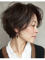 ハーツ(Heart's) ◇大人可愛い20代30代40代50代前下がりショートボブ丸みショート