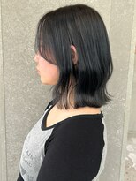 ロンド 表参道店(Lond)&nbsp;くびれヘア/顔周り/韓国/ボブ/レイヤーカット/前髪/カラー