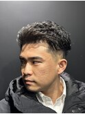 バックカールパーマ