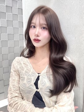 ジェム リット(GEM lit) 《LUNA》グレージュ/ベージュカラー/くびれ/韓国ヘア/レイヤー