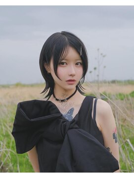 シアン(cyan) ショートウルフ