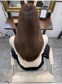 髪質改善透明感カラー顔まわりレイヤーカット韓国20代30代40代
