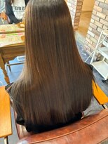 セットアップ 倉敷中庄店(SET-UP)&nbsp;髪質改善×グレージュカラー11.4暗めカラー