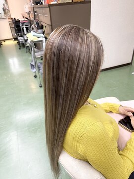 ゼロ(Zero) 白髪ぼかし×ハイライト30代40代50代