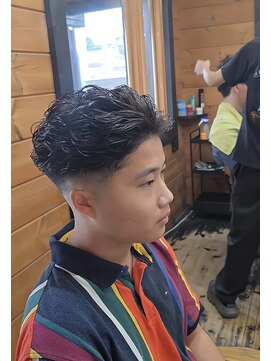 ザ クロー(THE CROW) 宮城リョータ風オールバックパーマ