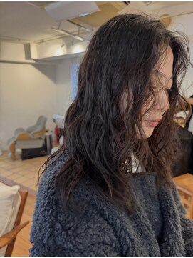 波巻きwavyhair/トリートメントパーマ
