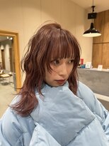 レックスヘアーインターナショナル(ReX HAIR INTERNATIONAL) 【中野倫大朗】ピンクベージュ×ミディアムレイヤー 心斎橋