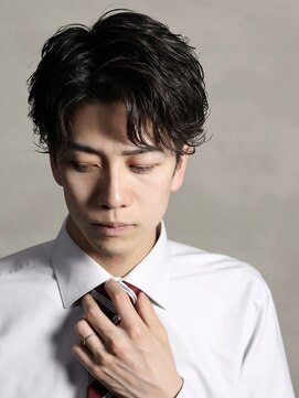 プライベートバーバー 武蔵小杉 新丸子(PRIVATE BARBER) ビジネスパーマフェザーパーマアップバング理容室バーバー