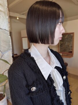 チルト(chillt.) blunt bob