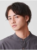センターパート/波巻き/フェザーパーマ/ツイスパ/メンズ