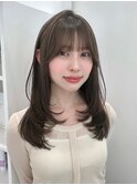 韓国レイヤー髪質改善縮毛矯正トリートメント._.