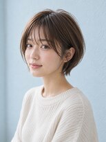 ユニット 蕨西口店(UNIT)&nbsp;ショートボブ髪型20代30代40代50代前髪あり前髪なし面長丸顔蕨駅