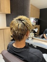 ブンクヘア(BUNQ hair)&nbsp;バチイケメンズパーマスタイリング
