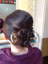 ヘア バース ラヴィエール(Hair BIRTH Laviere) 和装アップスタイル