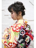 【Bormee】お着物にも◎ルーズヘアスタイル☆