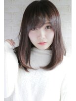 ブレスヘアーデザイン(BLESS HAIR DESIGN)&nbsp;ナチュラル内巻き　王道セミロング