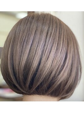 アンティム ヘアーデザイン(antime hair design) ミルクティーミニボブ