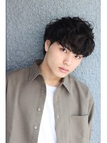 ブークル(boucle)&nbsp;黒髪スパイラルマッシュ