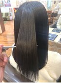 〈wave佐藤店〉縮毛矯正ネオストレートファイバープレックス黒髪