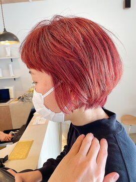 ミュゼリーブル(Musee libre) レッドオレンジカラー