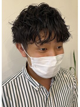 ロンドプロフィール 浦和(Lond profil) 【イケメンパーマ】無造作ニュアンスカール