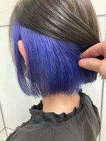 ジュネス 奈良橿原(Jeunesse)&nbsp;インナーカラー×ブルー