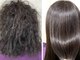 イオヘア('io HAIR)の写真/どんな髪質でもサラ艶、しっとり柔らかい髪へ！髪質改善縮毛矯正で人生を変えます★