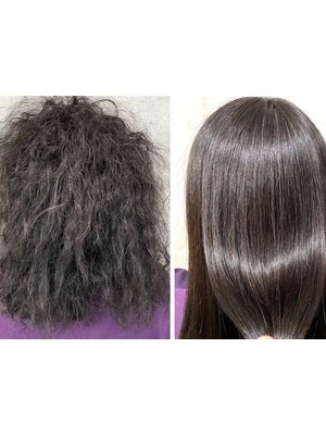 どんな髪質でもサラ艶、しっとり柔らかい髪へ！髪質改善縮毛矯正で人生を変えます★