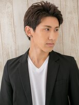 理容ハンサム 戸田公園店&nbsp;ビジネス刈り上げアップバング束感ショートC