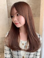 ロンド ロビン 栄(Lond robin)&nbsp;【Lond robin】河野まい　韓国風/ミニウルフ/くすみブルー