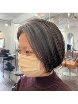 ナンバー ソポ 札幌/ジャム 札幌(N° sopo/JAM)&nbsp;ミニウルフ/くすみブルー/テラコッタ/韓国マッシュ/くびれヘア