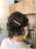 ショートヘアアレンジ