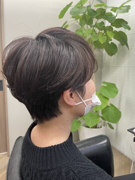 トエ(toe) ［toe松山］ハンサムショート/骨格矯正カット
