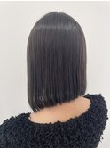 切りっぱなしボブ
