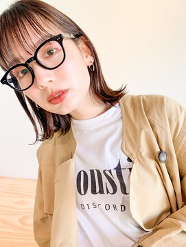 アンアミ キチジョウジ(Un ami Kichijoji) 【unami】切りっぱなし大人っぽヘア×毛先パーマ　澤田杏奈