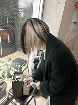 アルカナ 明治神宮前原宿(ARCANA) ハイライト　バレイヤージュ　デザインカラー　ホワイトベージュ