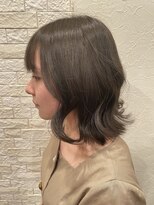 ボアップ 松山店(boappu)&nbsp;#グレージュ#ボブ#巻き髪