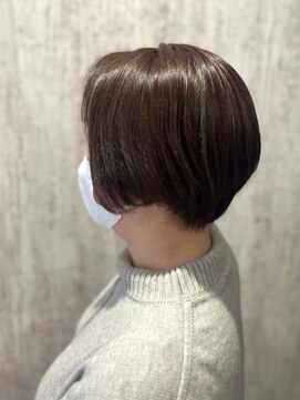 テトテ 門戸厄神店(tetote) 【tetote村山サロンスタイル】グラボブショート/髪質改善