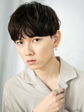 モッズヘアメン 札幌月寒店(mod's hair men) 小顔スタイルUP！ミルクチョコレート束感モテマッシュb札幌月寒