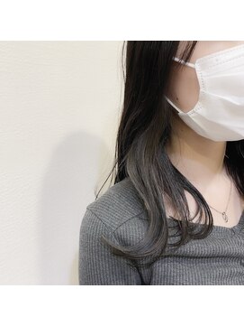 リアン 熊谷本店(Rien) イヤリングカラー×グレージュ