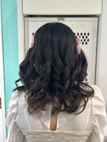 マティーナ ヘアー 池袋(Matina hair)&nbsp;【編み込みハーフツイン】20代30代40代