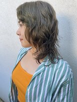 フェンヘアーアイス 中目黒(Fen.hair ici)&nbsp;前髪艶感結べるボブふんわり丸みカールデジタルパーマ大人美人