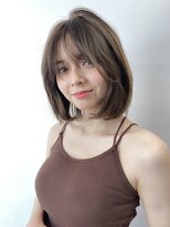 ベンジー 中目黒店(benji)&nbsp;大人かわいいレイヤーボブ　2