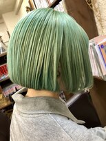 タキカワヘアデザイン(TAKIKAWA HAIR DESIGN)&nbsp;ボブとエメラルド
